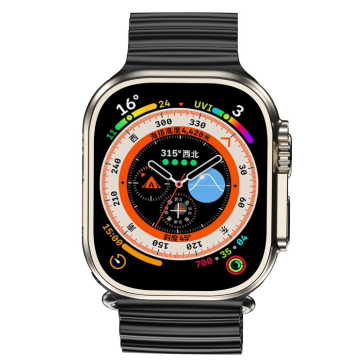 GS29 2.08 inch IP67 Waterproof 4G Android 9.0 Smart Watch Support AI Video  Call / GPS, Specification:4G+64G(Black)