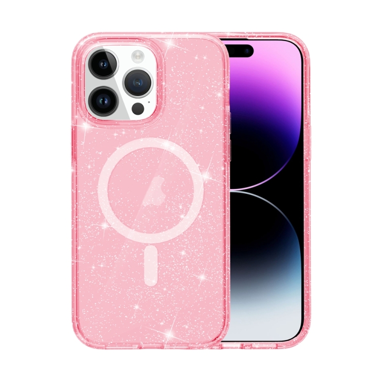 Hat Prince iPhone 15 Pro Glitter Camera Protector Tempered Glass