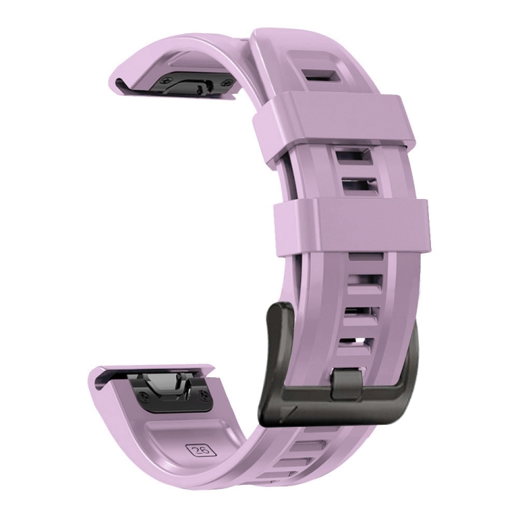 For Garmin Instinct 2X Solar Sport Pure Color Silicone Watch Band