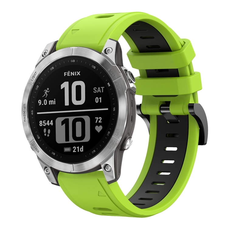 Garmin fenix 5 sports shop watch with amp yellow band