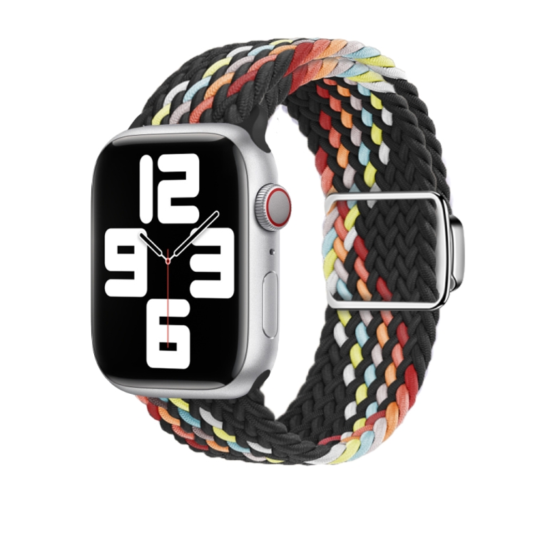 Apple Watch Series 8 45mm Midnight Aluminum with Black Nylon Loop