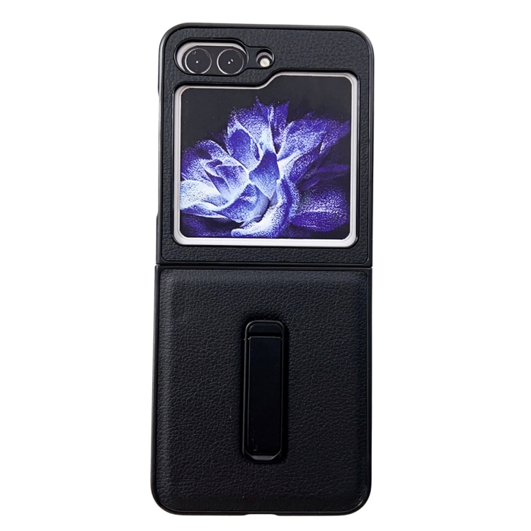For Samsung Galaxy Z Flip5 ABEEL Dream Litchi Texture PU Phone