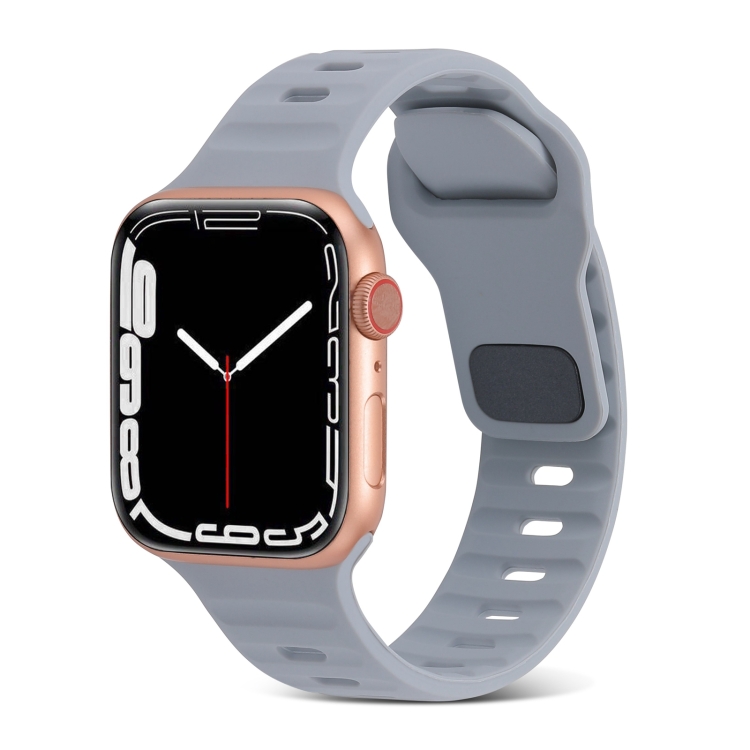 Light gray apple watch on sale band