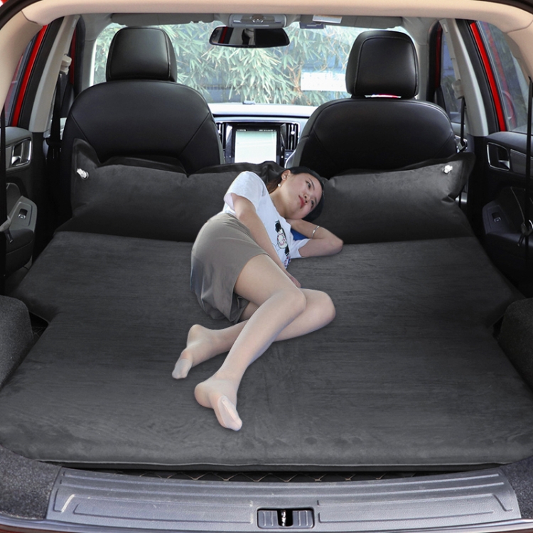 Universal Car Wildleder Schlafmatte Matratze Offroad SUV Trunk Travel  Aufblasbare Matratze Luftbett, Größe: 195 x 130 x 109 cm (Schwarz)