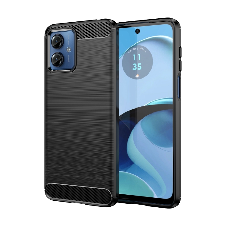 Plus 360 Degree Protection Black Border Back Cover for Motorola Moto G14 -  Black