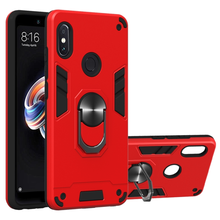 Funda De Silicona TPU Xiaomi MI 13T/13T Pro/K60 Ultra Roja Con Soporte De  Anilla