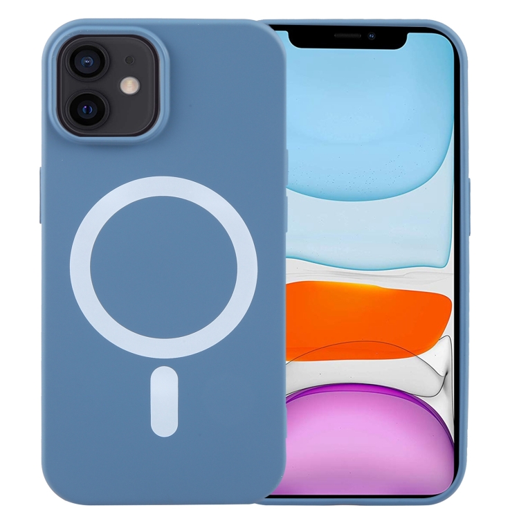 Funda de silicona Magsafe para iPhone 13 Pro Max - azul hielo