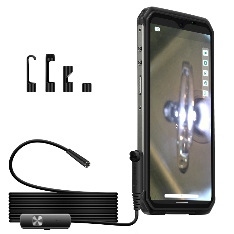 Endoscope de caméra d'inspection USB 3 en 1 pour téléphone Android P-9H