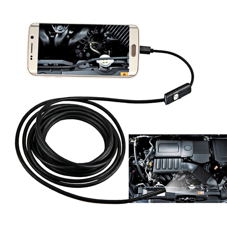 Caméra d'inspection de tube dur d'endoscope micro USB étanche AN97 pour  pièces de téléphone
