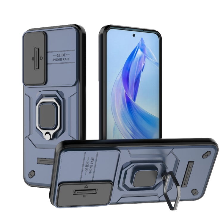  Fundas con tapa para smartphone compatibles con Huawei Honor 90  Lite 5G, funda de silicona delgada, protección de cuerpo completo,  resistente a los golpes, resistente a los arañazos, funda de fibra