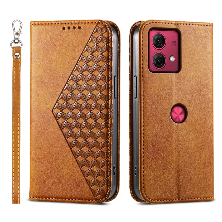 For Motorola Moto G84 5G PU Leather Cell Phone Case Calf Texture Stand  Wallet Cover - Rose Gold Wholesale