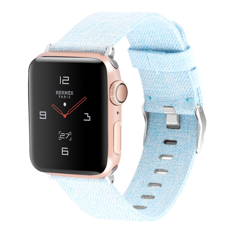 Canvas Wrist Strap Watch Band(Light 