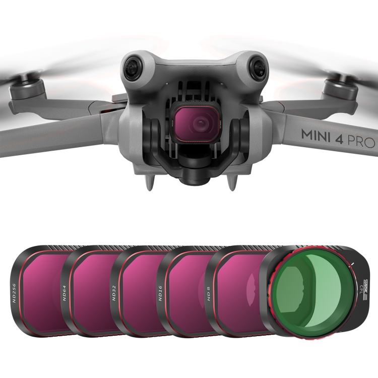 Filtro de lente para Dron DJI Mini 4 Pro, juego de lentes