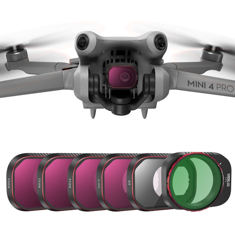 Accesorios para Dron con filtro para DJI Mini 4 Pro, Kit Protector