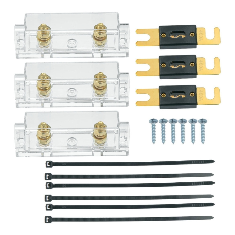 VOODOO 400 Amp ANL Fuse (10 Pack) For 4 Gauge Inline Car Audio Holders