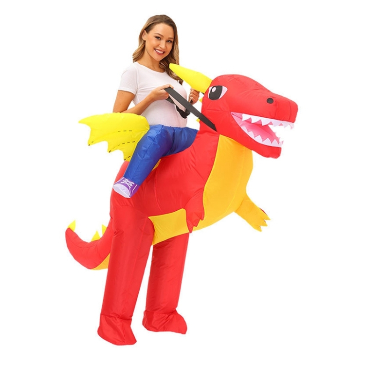 Abbigliamento per bambole in poliestere 3D con vestiti gonfiabili per  dinosauri di Halloween, taglia:L (160