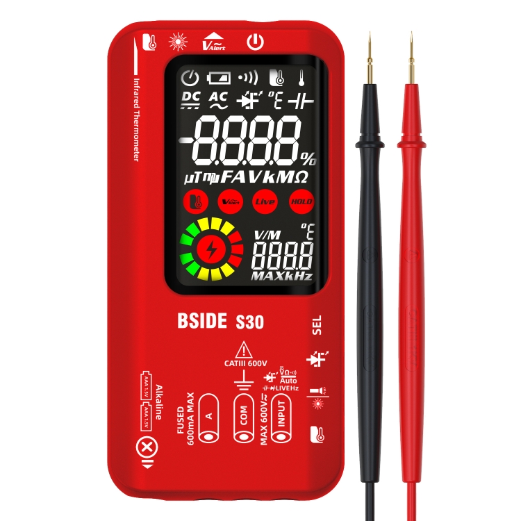 Multimeter BSIDE S30 Smart Color Screen Infrared Temperature
