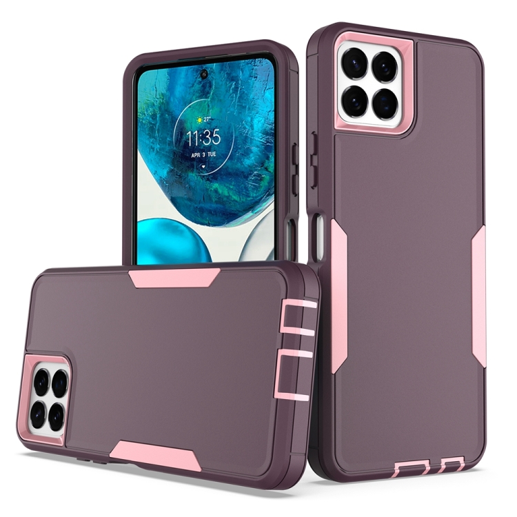 For Boost Mobile Celero 5G 2 in 1 Magnetic PC TPU Phone Case