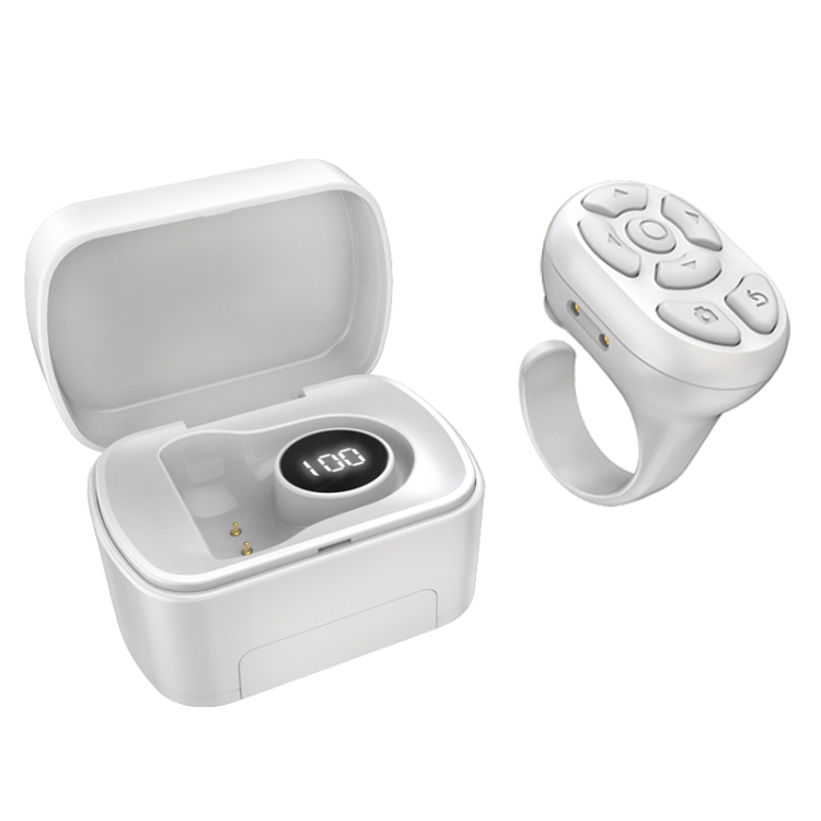 S20 Portable Smart Wireless Bluetooth Ring Remote Control with Charging ...