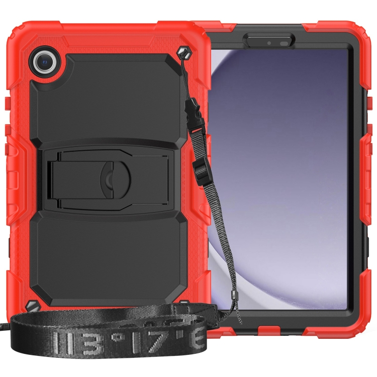Étui Tri-Fold Samsung Galaxy Tab A9, rouge