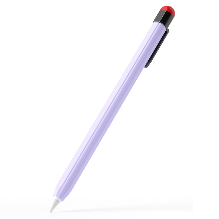 Stylus Pen Protective Sleeve for Xiaomi Smart Pen (Gen 2) , Silicone+PC  Pencil Cover - Purple