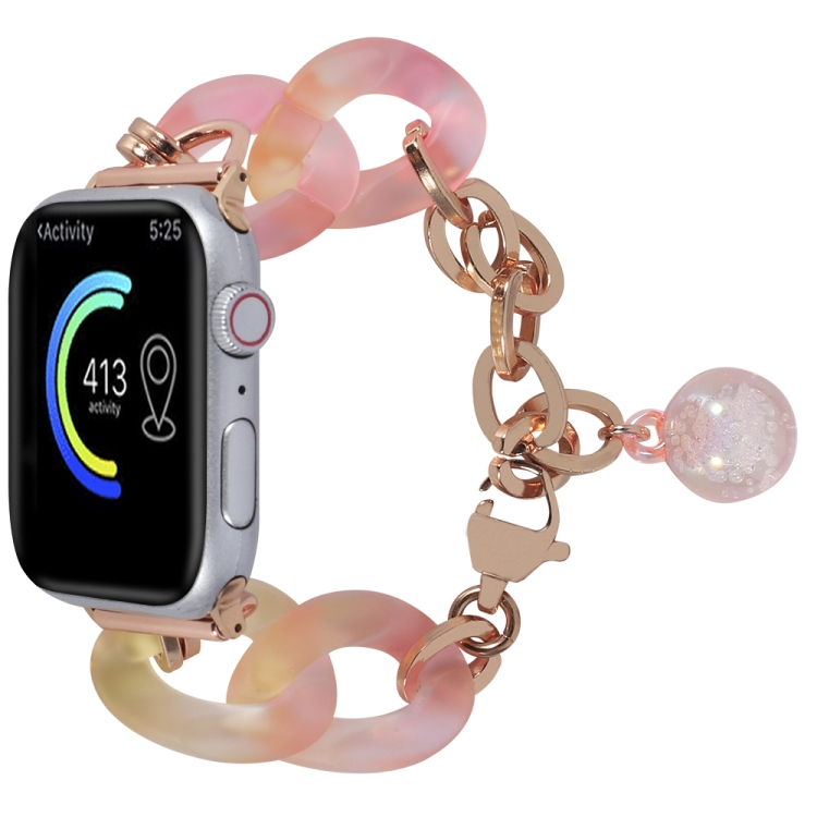 Ремешок для часов Apple Watch Series 6, 44 мм, с градиентной цепочкой ...