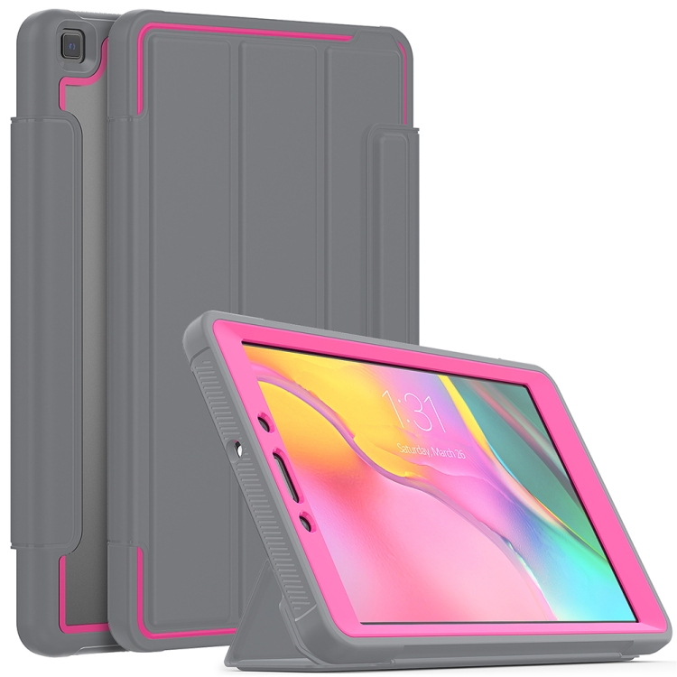 Compre Para Xiaomi Redmi Pad SE Tablet Case de Cuero  Anti-scratch+tpu+cubierta de Soporte Acrílico Con Ranura Para Lápiz - Negro  en China
