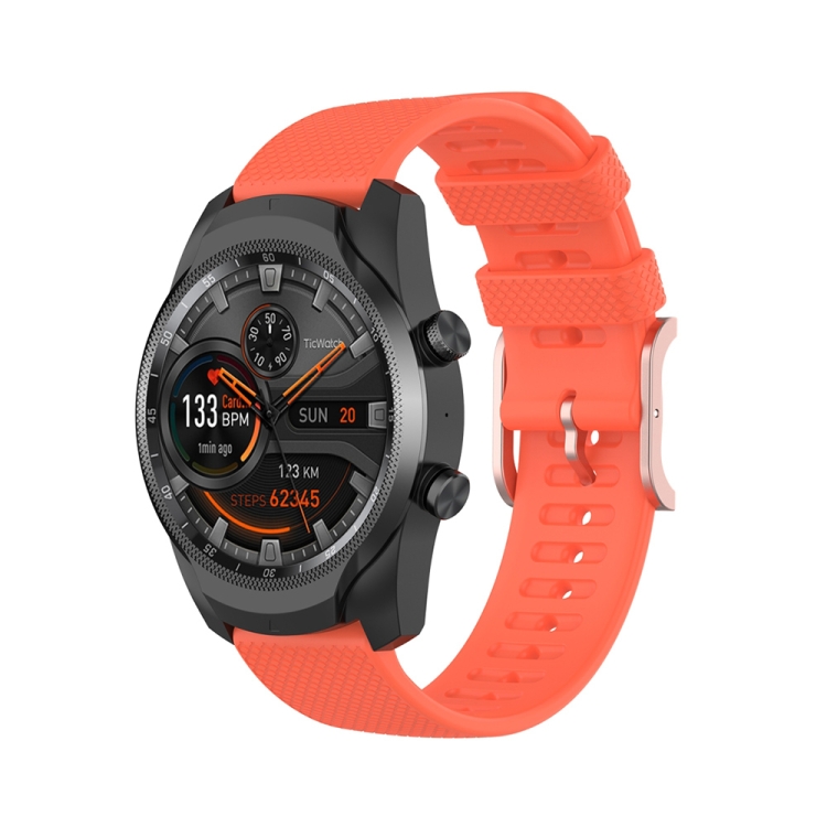 For Ticwatch Pro 2020 / Ticwatch GTX 22mm Dot Texture Watch Band