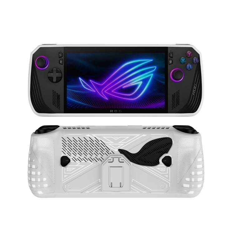 Protect Your Play: ASUS ROG Ally X Game Console TPU Case with Stand in Sleek Black