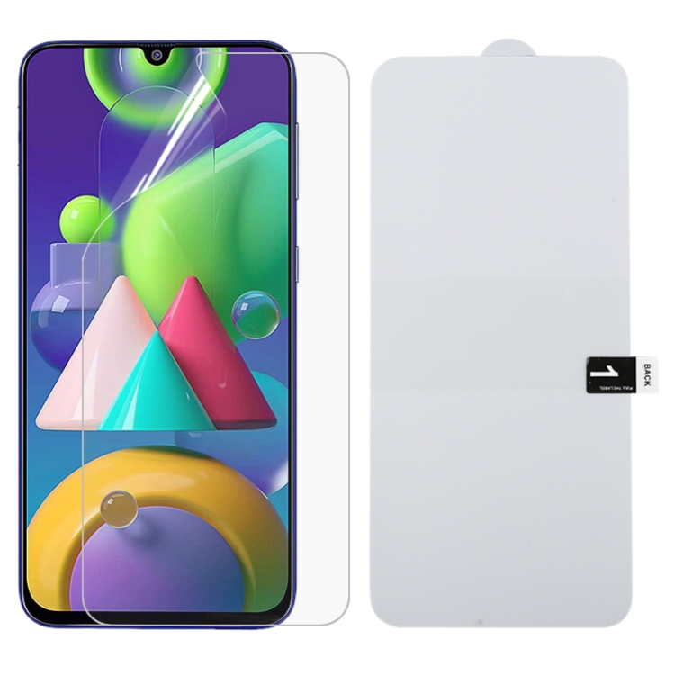 สำหรับ Samsung Galaxy M21 / M21 2021 ตัวป้องกันแบบเต็มหน้าจอฟิล์มไฮโดร ...