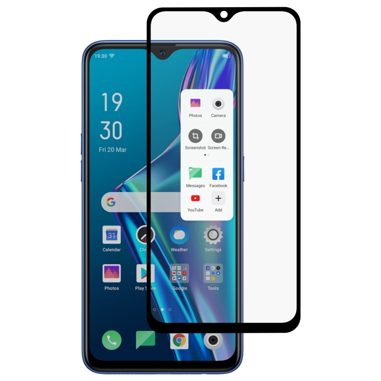 realme c35 glowing blue