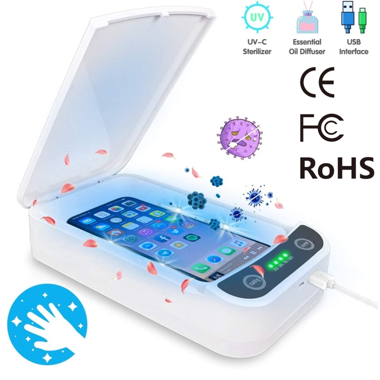 Smartphone Boîte de stérilisation UV Portable USB Désinfection d