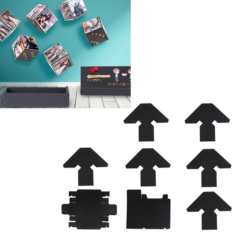 Creative DIY Handmade Photo Album Surprise Explosion Bouncing Gift Box ...