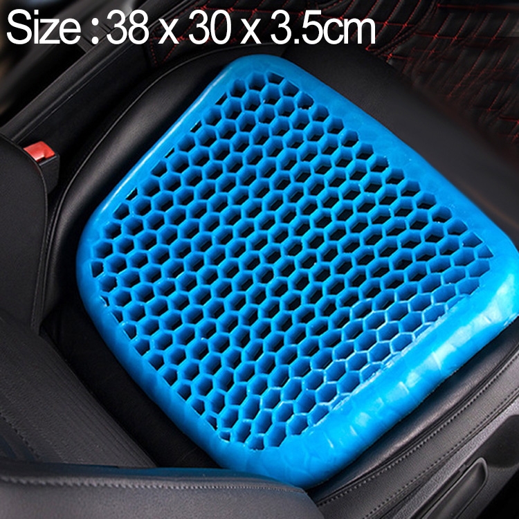 Universal Gel Car Seat Cushion Breathable Honeycomb Cooling Seat Pad  Pressure Relief for Car Office Summer Supplies