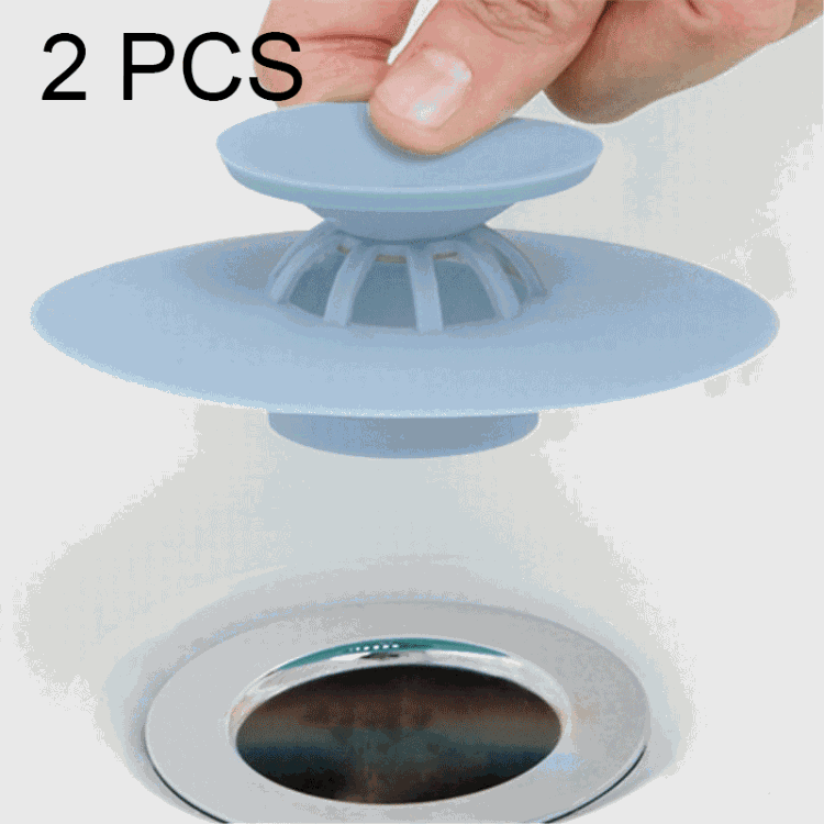 4 PCS silicone drain protection Sucker Filter drain Cover (Grey, White)  14,5 14,5 cm