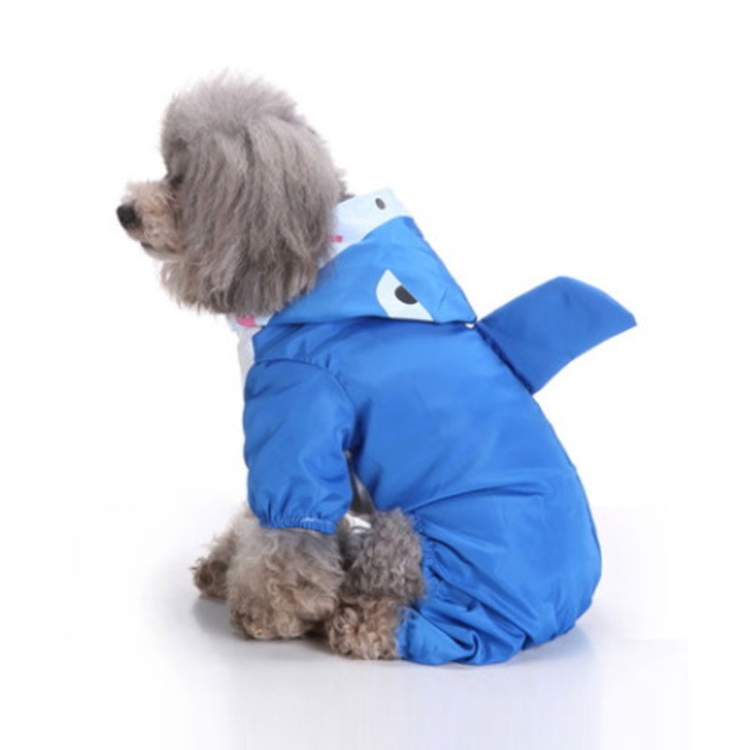 dog shark raincoat