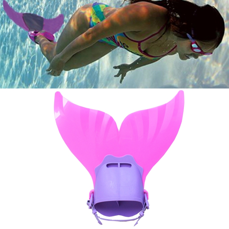 Mermaid Swim Flipper For Kids Pink Mermaid Fin Swimming Toy 