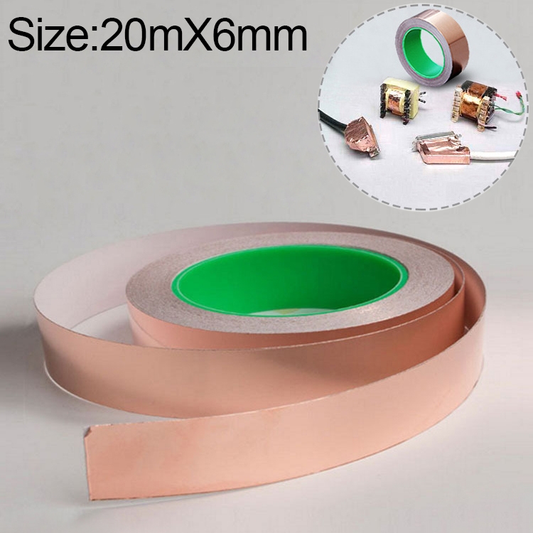 Pure Copper Doublesided Conductive Copper Foil Tape Signal Masking