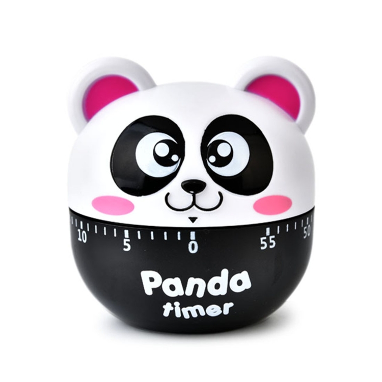 Panda 60 Minutes Mechanical Kitchen Cooking Count Down Alarm Timer Home  Decorating Gadget, Random Color Delivery