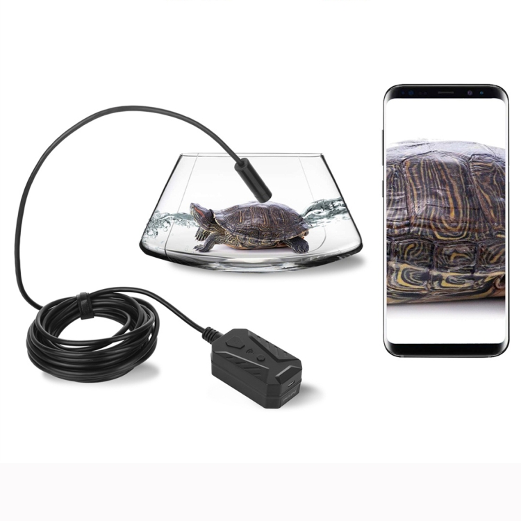 F230 IP68 Waterproof Autofocus WIFI Endoscope Inspection Camera, Length 2m, Lens Diameter 14mm