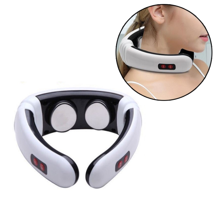 Cervical Massager, Electromagnetic Electric Shock Pulse Therapy