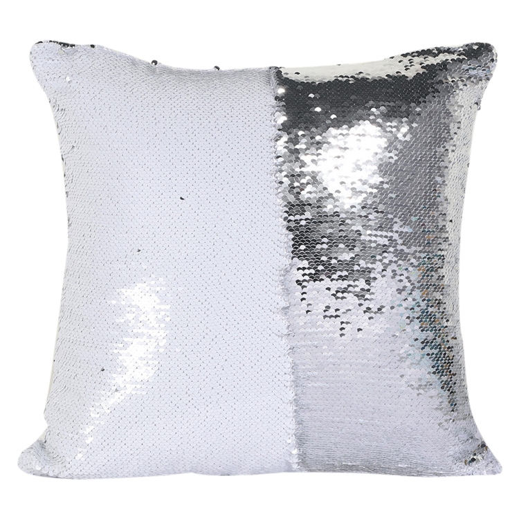 Silver sequin pillow outlet covers