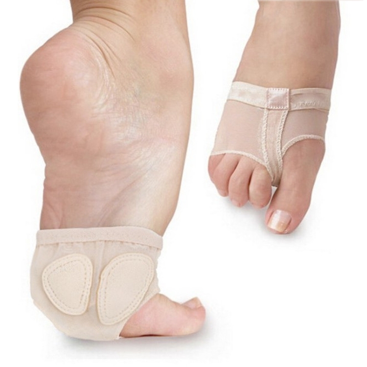 1 Pair Anti-Slip Yoga Socks Toeless Pilates Socks Ballet Yoga