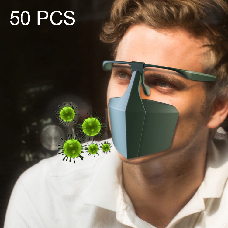 Máscara de visera anti-gotas Anti-vaho Anti-polvo Protección facial  protector cabeza boca nariz covid
