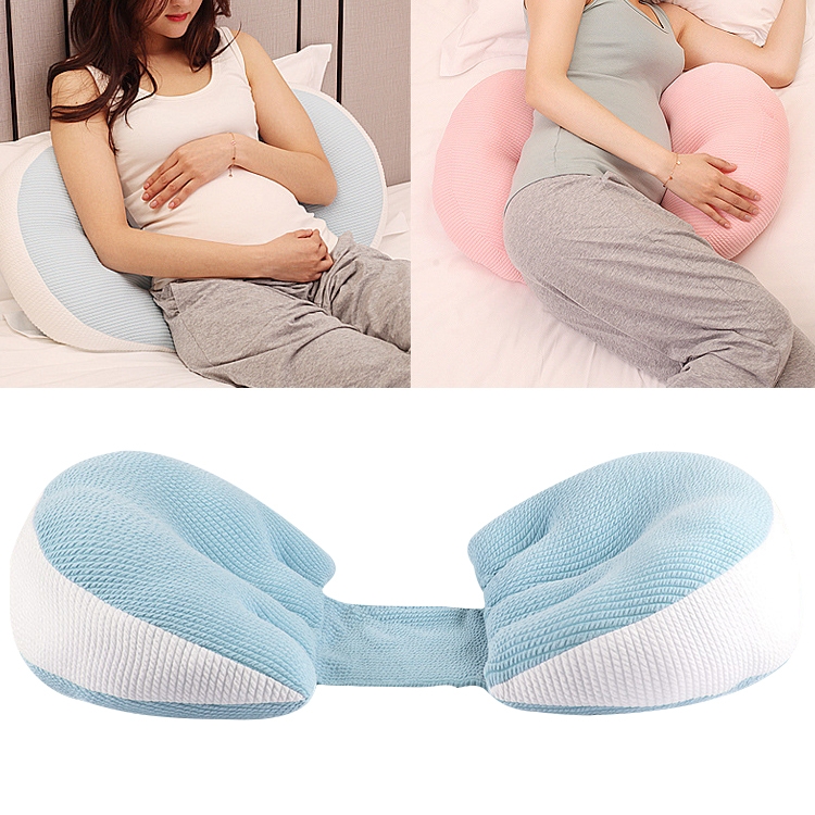 Almohadas cómodas para el embarazo en forma de U Cojín para dormir lateral  de cintura para
