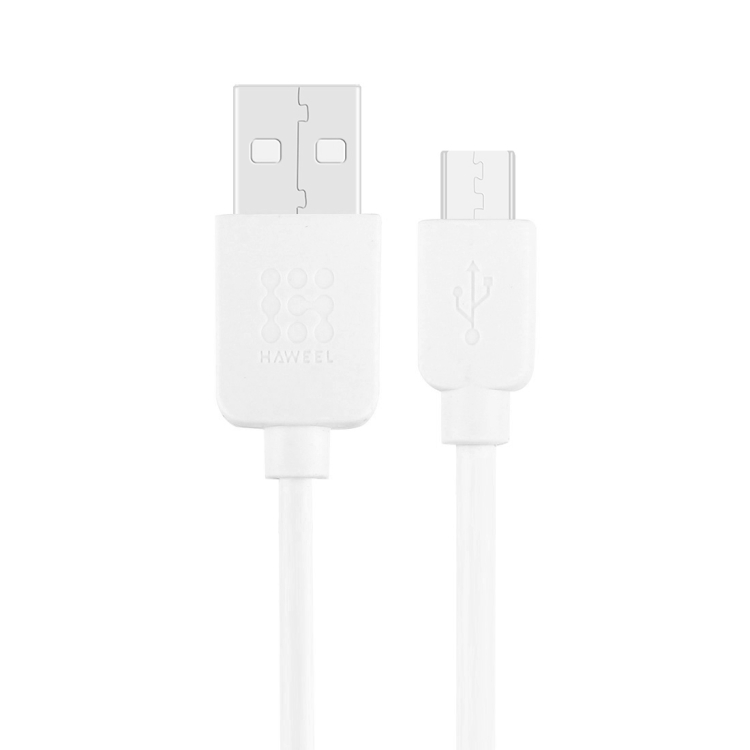 HAWEEL 35根铜丝芯Micro USB 转USB数据线充电线，安卓micro USB 接口