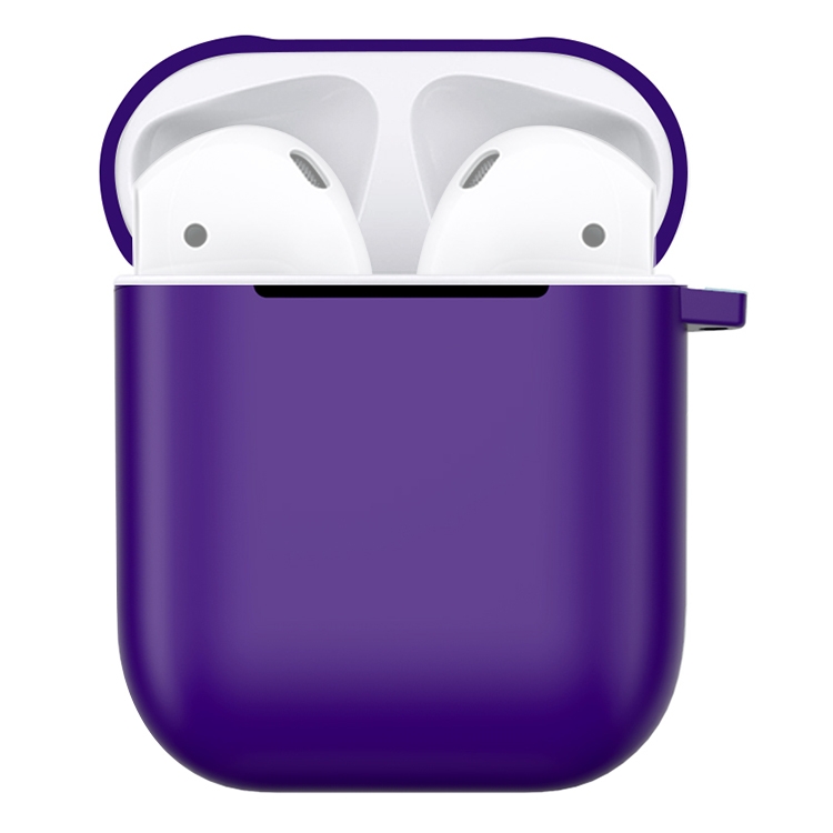 For Apple Airpod Pro Protective Case Silicone Cover TPU Purple