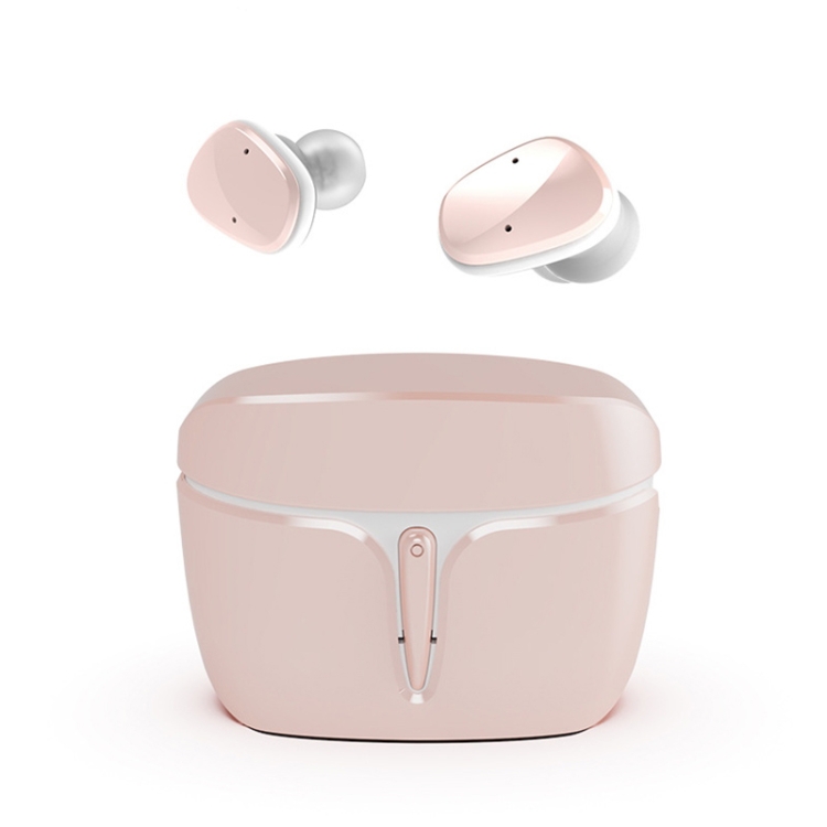 LE-703 บลูทู ธ 5.0 กันน้ำบลูทู ธ กีฬาไร้สายทรูหูฟังบลูทู ธ (สีชมพู)