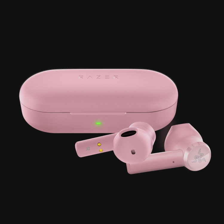 razer wireless earbuds pink