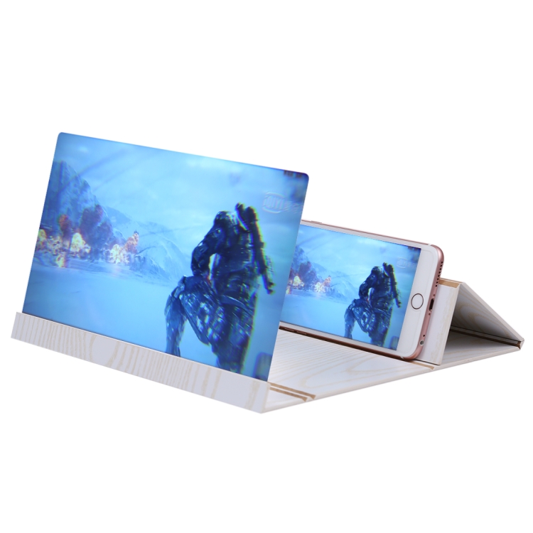 Loupe Pour Écran De Téléphone 14 Pouces – Amplificateur Pliable 3D Pour Films, Vidéos, Smartphones - 7